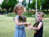 Met kleine uiltjes