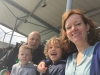 Bij de stuntshow