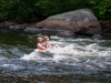 De natuurlijke wild water baan
