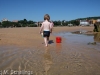 Prachtig speelstrand met super eb en vloed fun