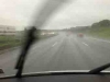 Het weer onderweg was heel de dag slecht