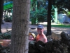 Lol in de wildwaterbaan