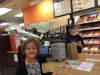 Effe nog ontbijt halen bij Dunkin Donuts