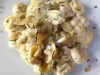 Truffel met tortellini en room